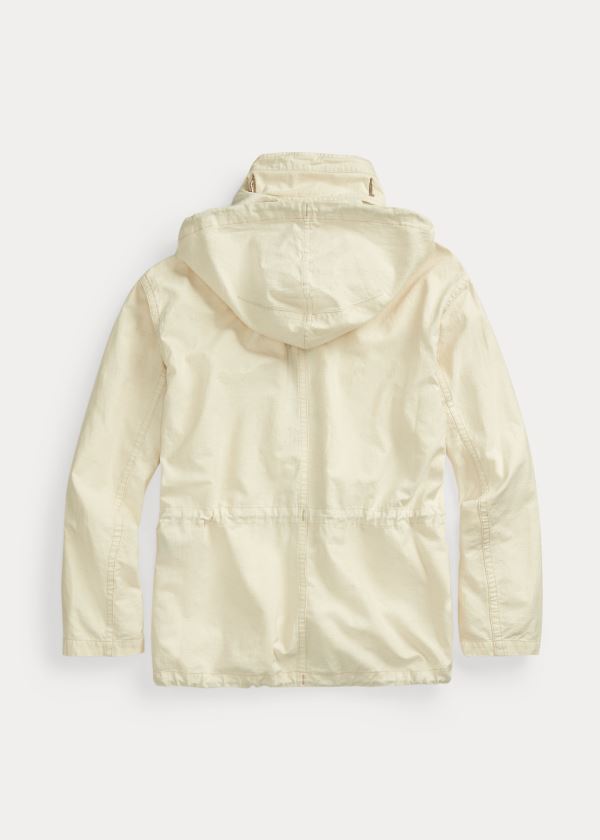 Ralph Lauren Popover Field Jacket Krém | 88Do24Sp