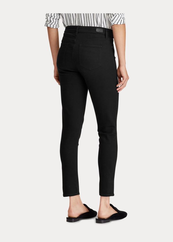 Ralph Lauren Premier Skinny Ankle Jean Černé Blankyt Světle Modré | tHnjjr3v