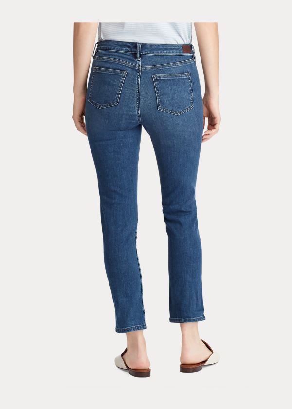 Ralph Lauren Premier Straight Curvy Jean Blankyt Blankyt Světle Modré | hrkVOACn