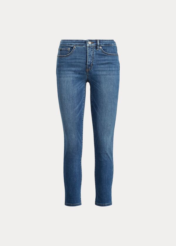 Ralph Lauren Premier Straight Curvy Jean Blankyt Blankyt Světle Modré | hrkVOACn