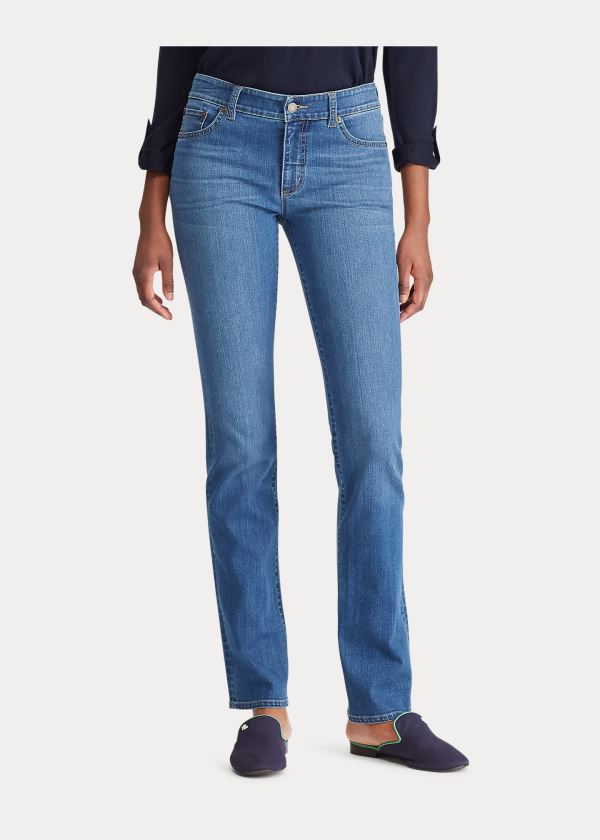 Ralph Lauren Premier Straight Jean Blankyt | 6yuyDh1S