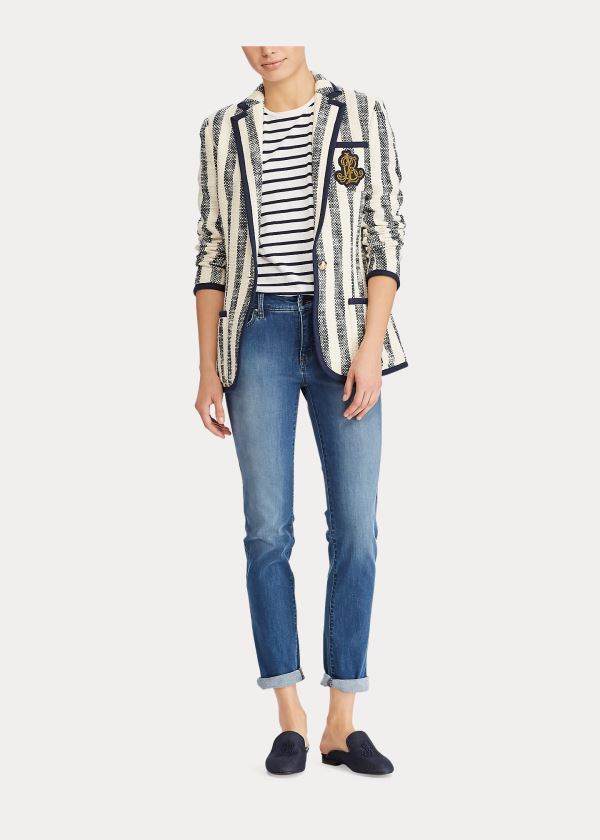 Ralph Lauren Premier Straight Jean Blankyt Blankyt Světle Modré | 8fspcgqD