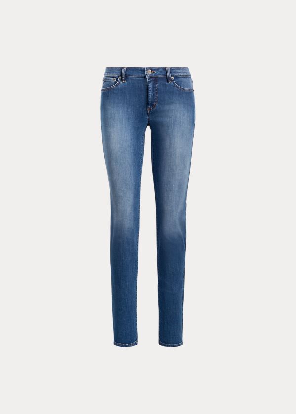Ralph Lauren Premier Straight Jean Blankyt Blankyt Světle Modré | 8fspcgqD