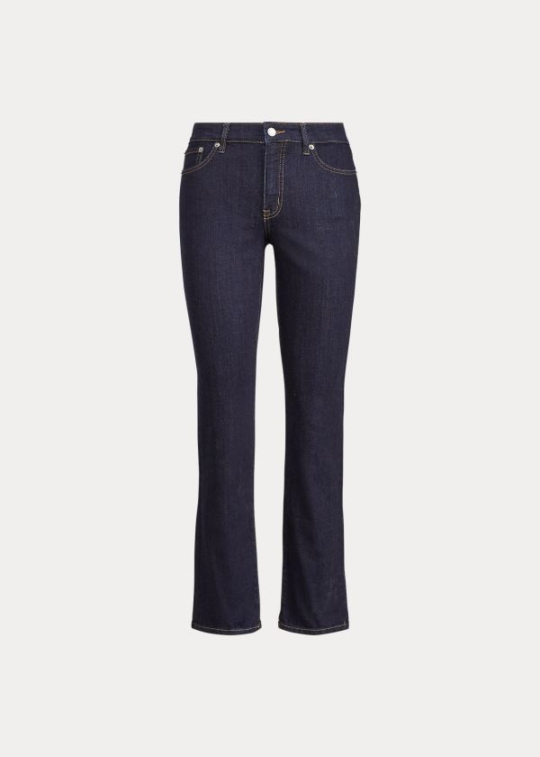 Ralph Lauren Premier Straight Jean Černé Blankyt Světle Modré | CidS129F