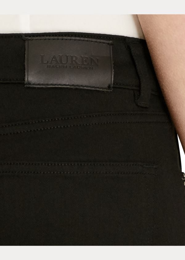 Ralph Lauren Premier Straight Jean Černé | eCDOXTVh