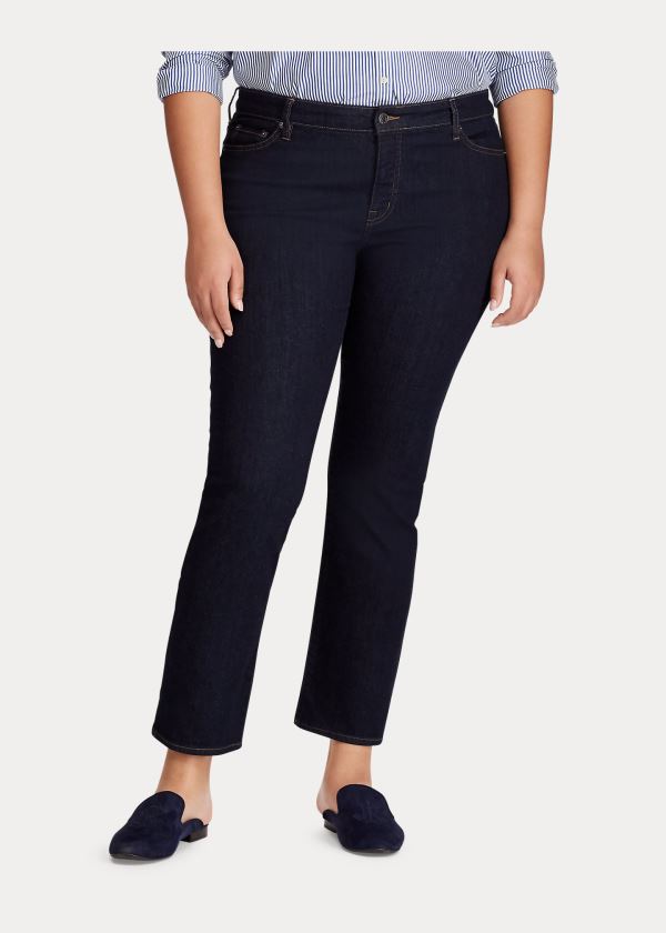 Ralph Lauren Premier Straight Jean Černé Blankyt Světle Modré | u98OZC2C