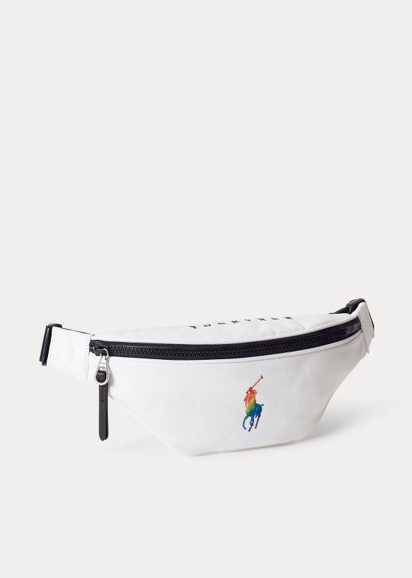 Ralph Lauren Pride Platene Fanny Pack Bílé Viacfarebný | owA2HwFI