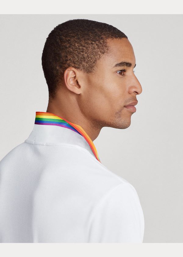 Ralph Lauren Pride Polo Shirt Bílé | PzCxkrBI