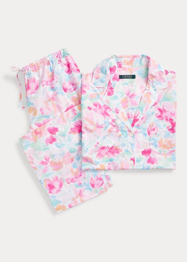 Ralph Lauren Print Capri Sleep Set Viacfarebný | DHfK6km6
