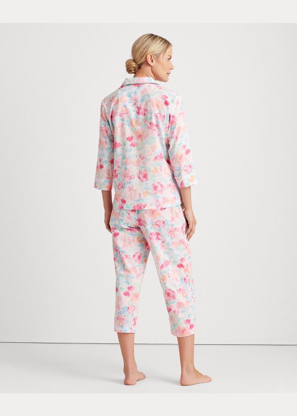 Ralph Lauren Print Capri Sleep Set Viacfarebný | DHfK6km6