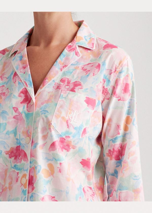 Ralph Lauren Print Capri Sleep Set Viacfarebný | DHfK6km6