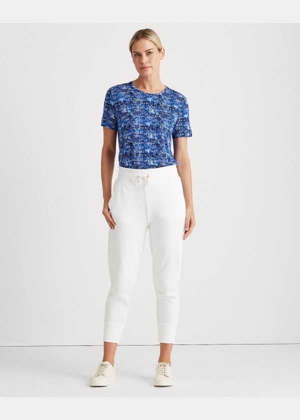 Ralph Lauren Print Jersey Tee Blankyt Viacfarebný | 37P1tljA