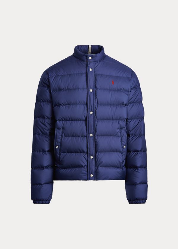 Ralph Lauren Quilted Down Jacket Tmavě Blankyt | KaeyjTT8