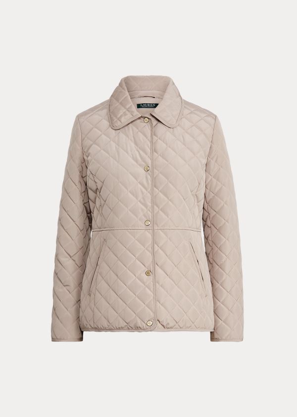Ralph Lauren Quilted Jacket Hnědé | SOoOO4Ow