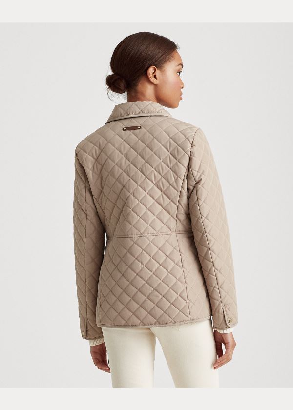 Ralph Lauren Quilted Jacket Hnědé | SOoOO4Ow