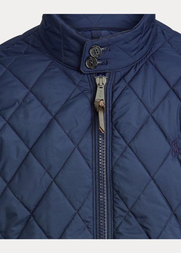 Ralph Lauren Quilted Jacket Tmavě Blankyt | 5MUJqbwj