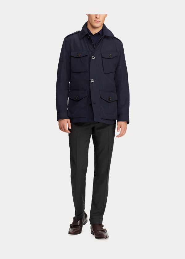 Ralph Lauren RLX Field Jacket Tmavě Blankyt | KWkr0X31