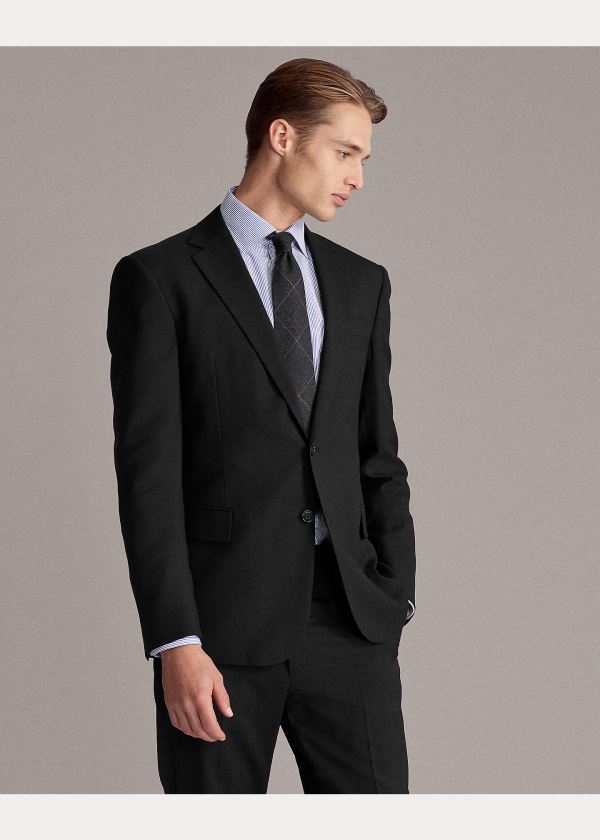 Ralph Lauren RLX Gregory Twill Sportovní Coat Černé | WpGaHZAS