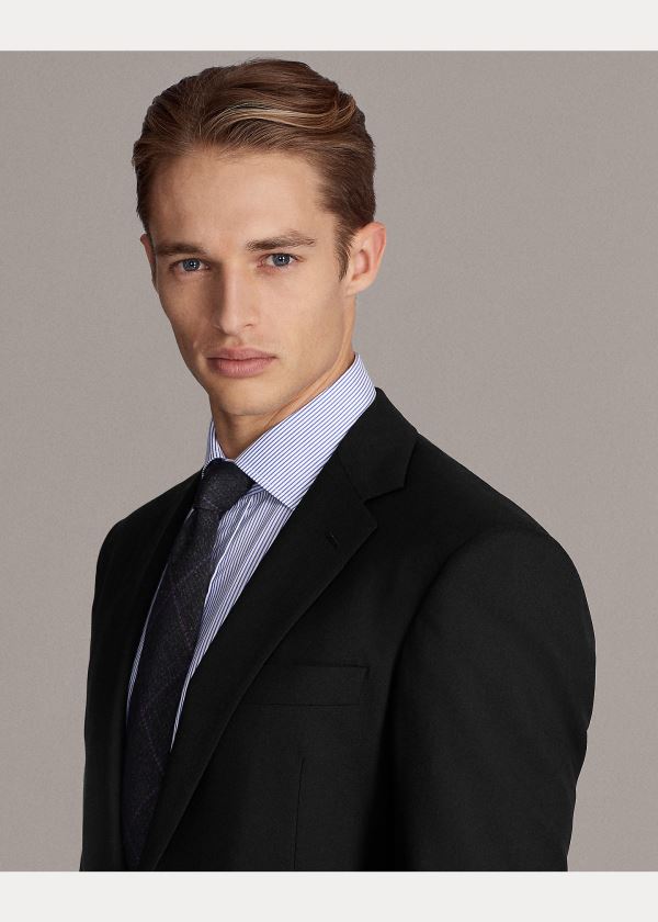 Ralph Lauren RLX Gregory Twill Sportovní Coat Černé | WpGaHZAS