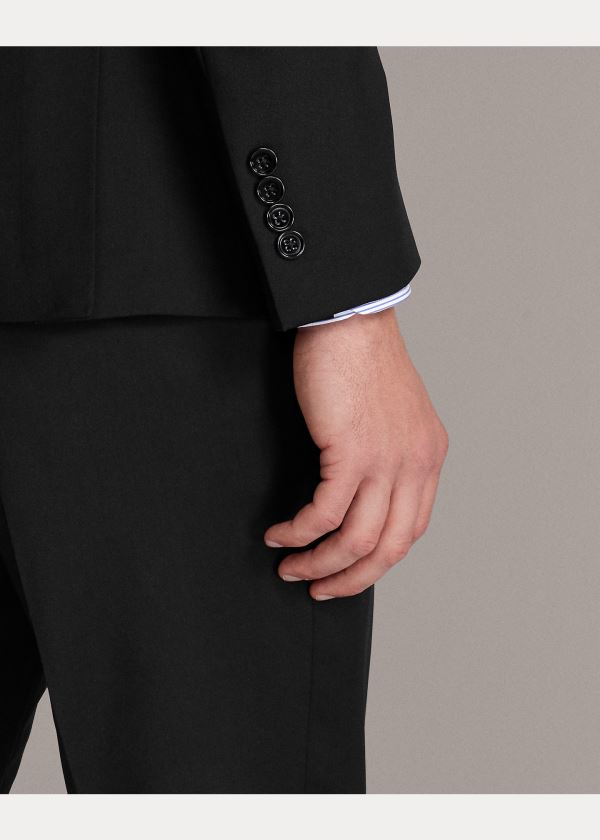 Ralph Lauren RLX Gregory Twill Sportovní Coat Černé | WpGaHZAS