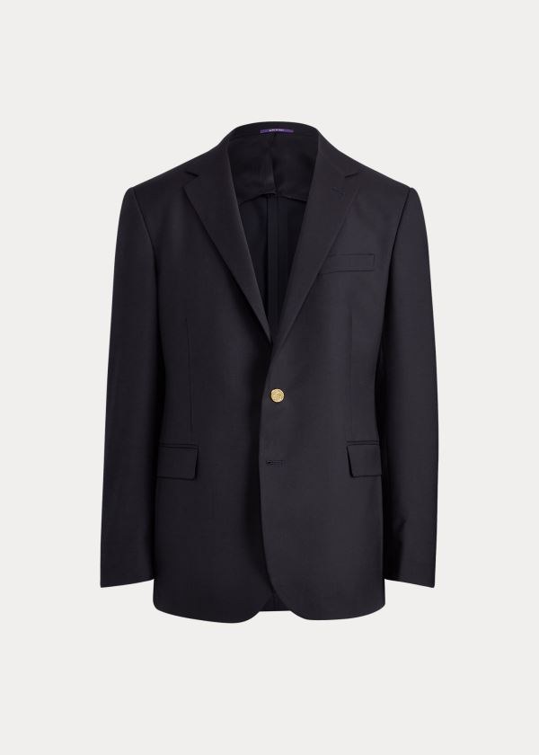 Ralph Lauren RLX Gregory Wool Sportovní Coat Tmavě Blankyt | Nl9N9H3y