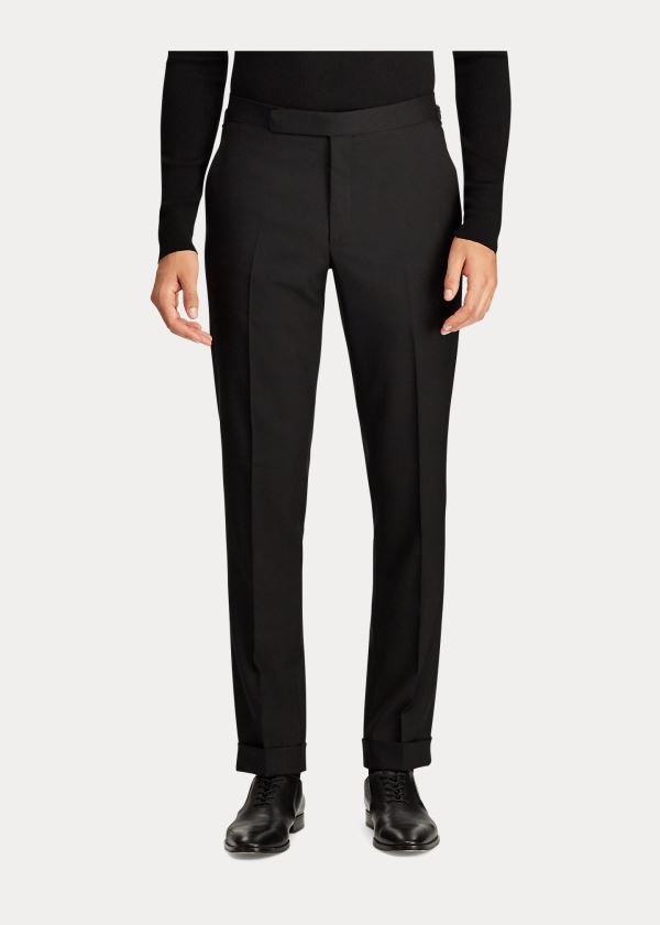 Ralph Lauren RLX Gregory Wool Twill Trouser Černé | 80kuV8Kt