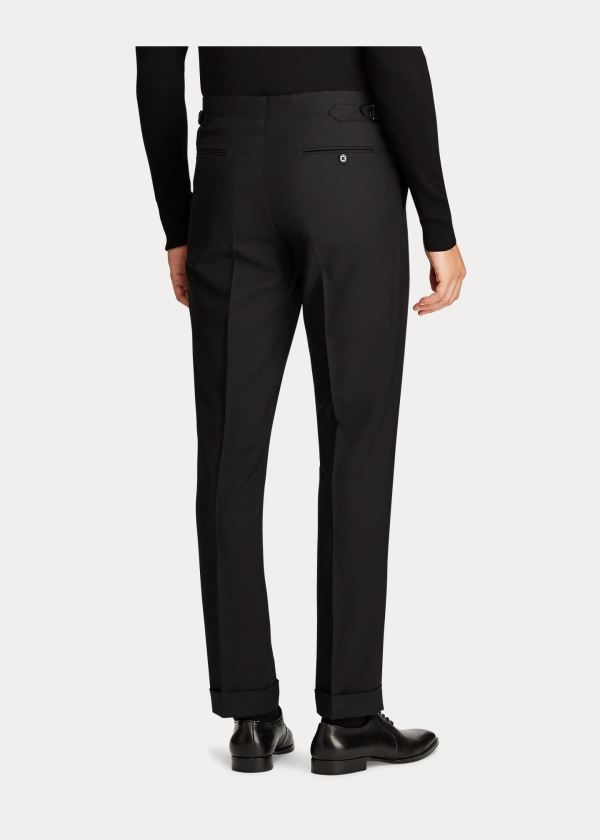 Ralph Lauren RLX Gregory Wool Twill Trouser Černé | 80kuV8Kt