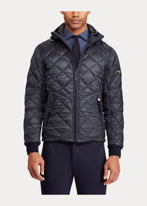 Ralph Lauren RLX Lehké Quilted Jacket Tmavě Blankyt | jNdljlOI