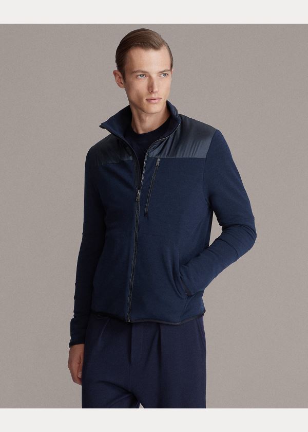 Ralph Lauren RLX Stretch Hybridní Jacket Tmavě Blankyt | iwZLG42T