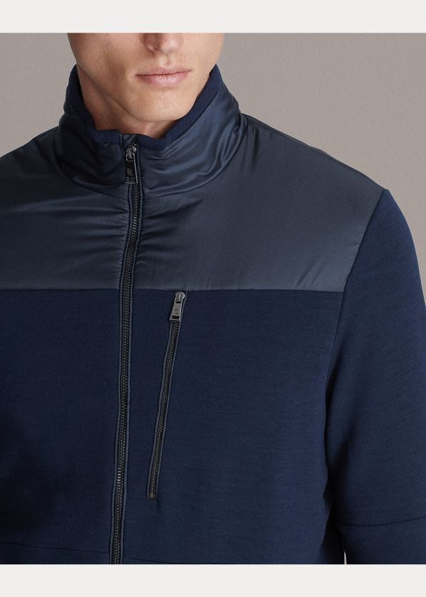 Ralph Lauren RLX Stretch Hybridní Jacket Tmavě Blankyt | iwZLG42T