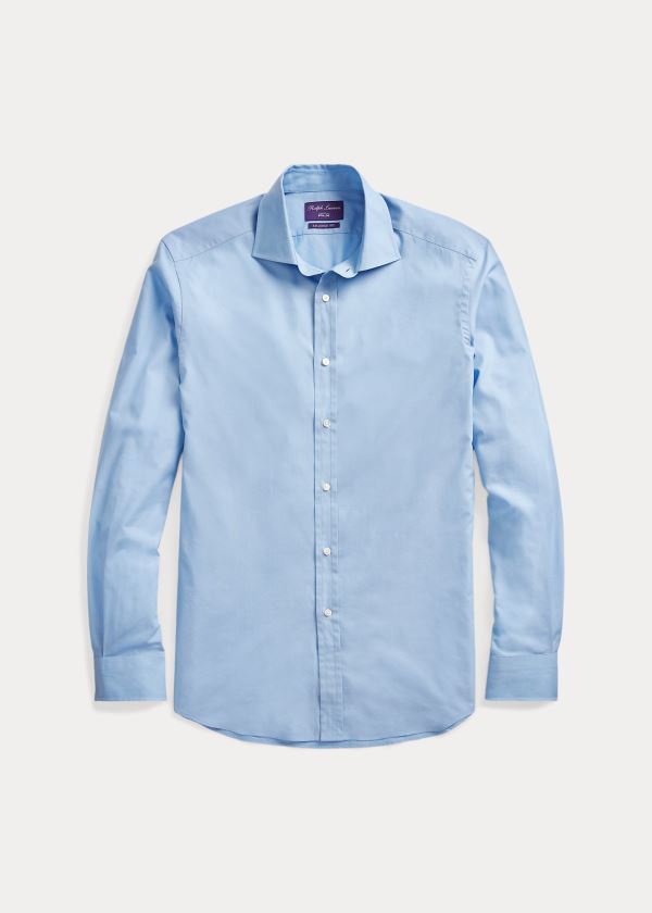Ralph Lauren RLX Tailored Fit Stretch Shirt Světle Blankyt | E9lj5WXS
