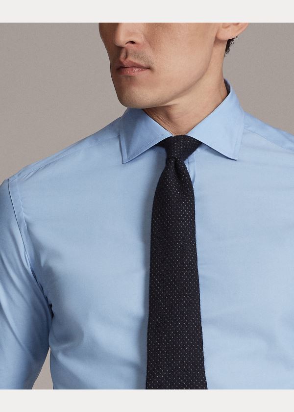 Ralph Lauren RLX Tailored Fit Stretch Shirt Světle Blankyt | E9lj5WXS