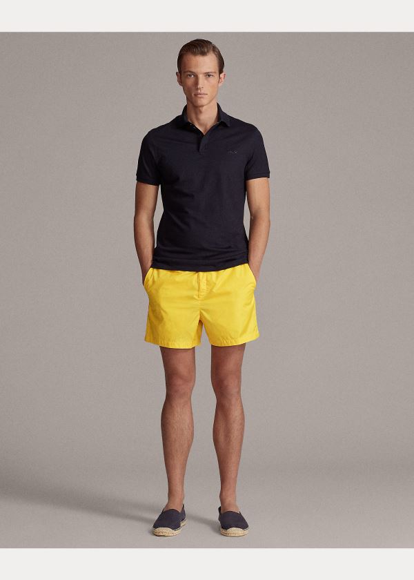 Ralph Lauren RLX Zip-Placket Stretch Polo Tmavě Blankyt | s6tq8XAS