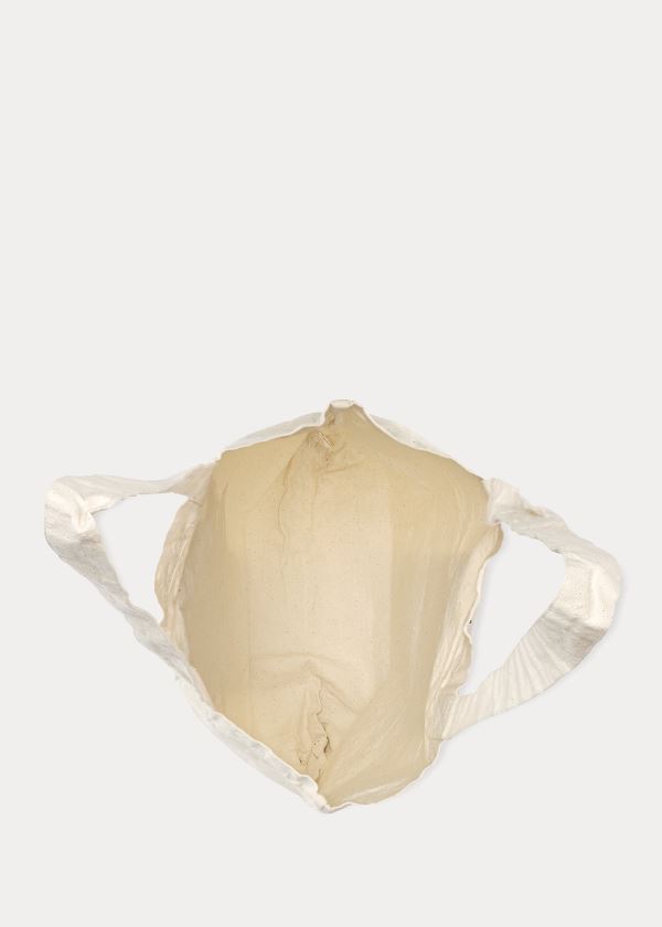 Ralph Lauren Ralph's Coffee Tote Bag Krém Zelene | 9pQyN15E