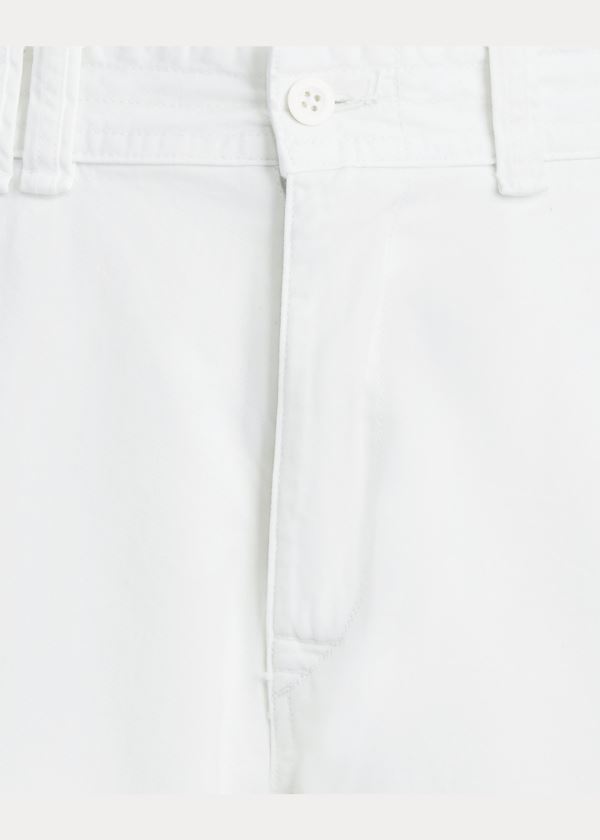 Ralph Lauren Relaxed Fit Cargo Krátké Bílé | pVKphqIS