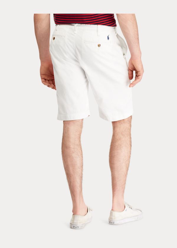 Ralph Lauren Relaxed Fit Chino Krátké Bílé | RrjOtX9G