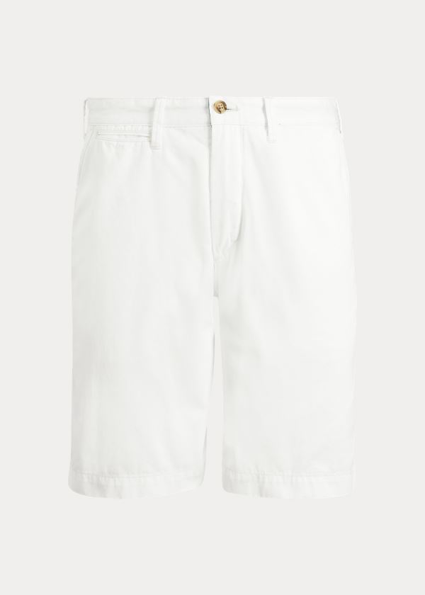 Ralph Lauren Relaxed Fit Chino Krátké Bílé | RrjOtX9G