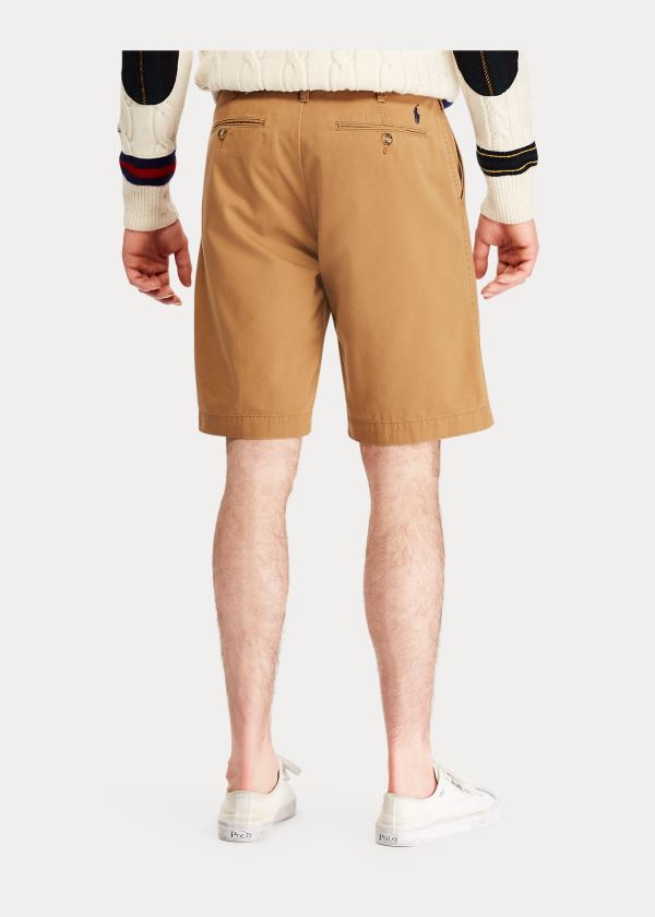 Ralph Lauren Relaxed Fit Chino Krátké Hnědožlutý | uRSQaVVT