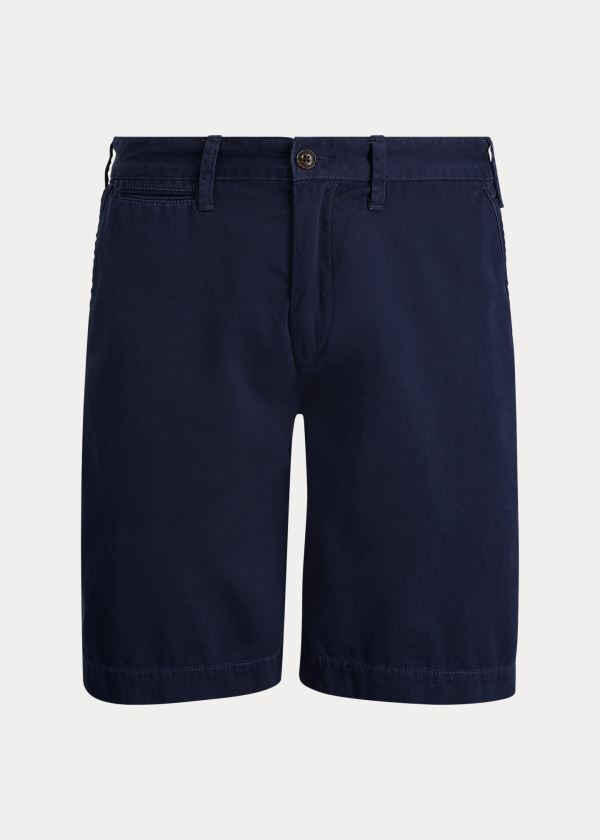 Ralph Lauren Relaxed Fit Chino Krátké Tmavě Blankyt | aCRNdR5l