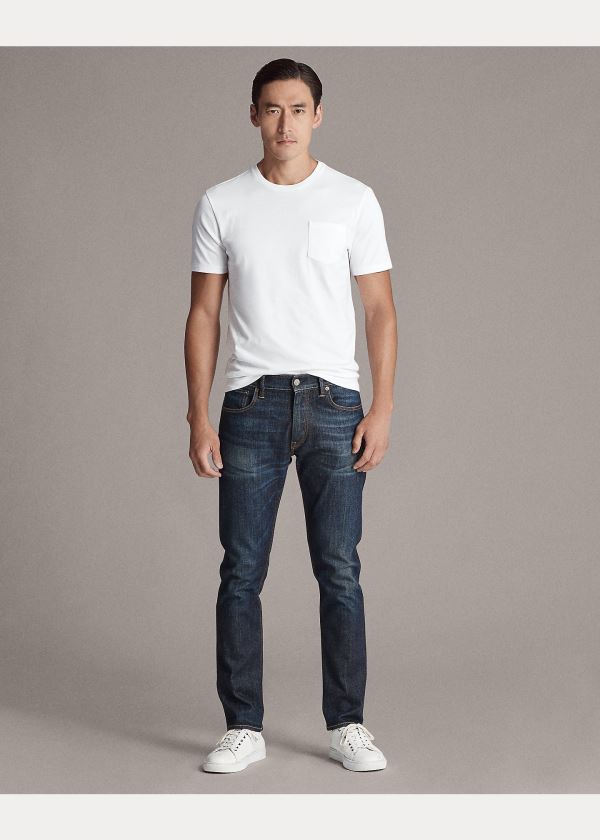 Ralph Lauren Relaxed Fit Pocket T-Shirt Bílé | ZWqOlxwk