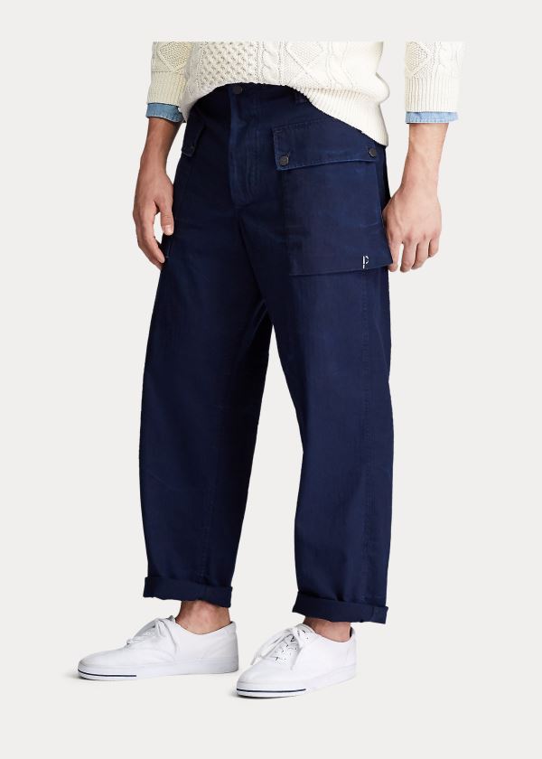 Ralph Lauren Relaxed Fit Surplus Pant Tmavě Blankyt | 7sALukbs