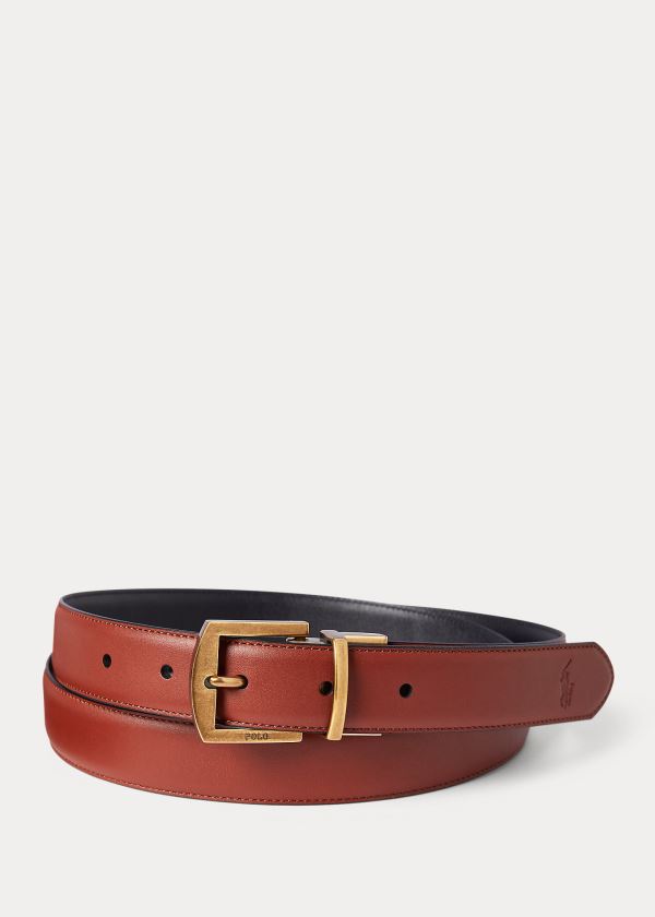 Ralph Lauren Reversible-Belt Set Hnědé Černé | tZdvTZl5