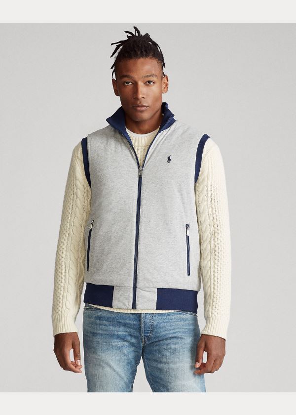 Ralph Lauren Reversible Hybridní Vest Tmavě Blankyt | OioxiVuQ