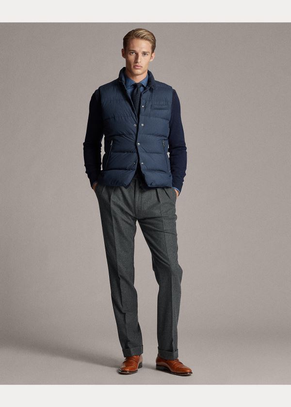 Ralph Lauren Reversible Hybridní Vest Tmavě Blankyt Blankyt | q9Z9VOe7