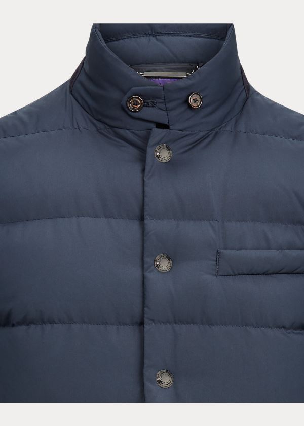 Ralph Lauren Reversible Hybridní Vest Tmavě Blankyt Blankyt | q9Z9VOe7