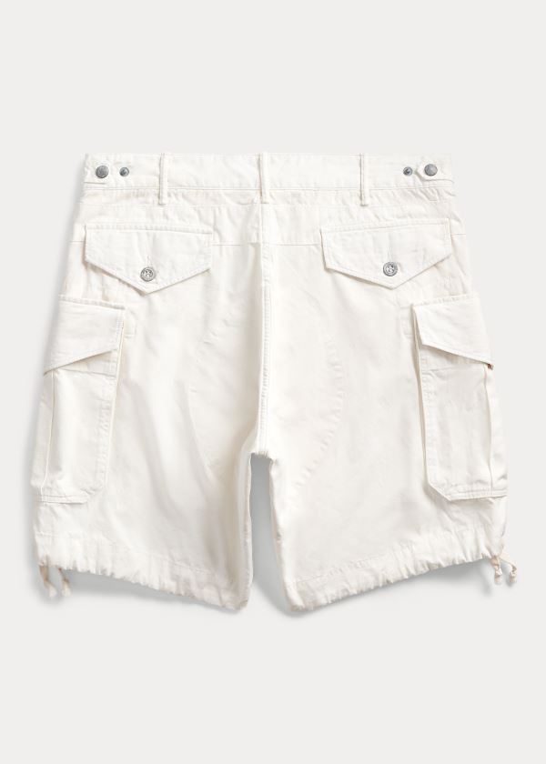 Ralph Lauren Ripstop Cargo Krátké Bílé Blankyt Světle Modré | NZ1iNrNc