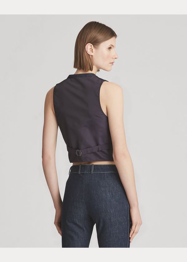 Ralph Lauren Roland Denim Vest Indigo | wehPJo0x