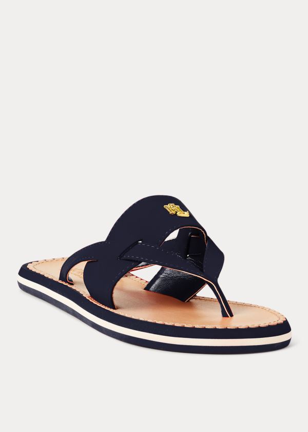 Ralph Lauren Rosalind Sandal Tmavě Blankyt | PxCuIxyv