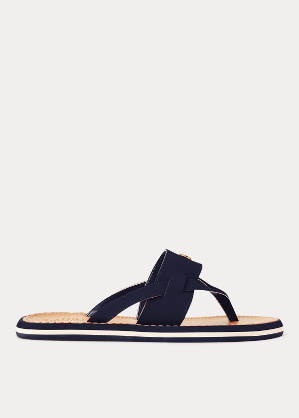 Ralph Lauren Rosalind Sandal Tmavě Blankyt | PxCuIxyv