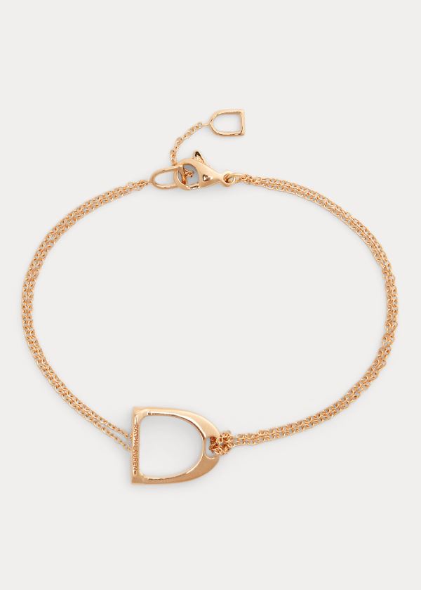 Ralph Lauren Rose Gold Bracelet Růžové Zlaté | 3U1p6UXb